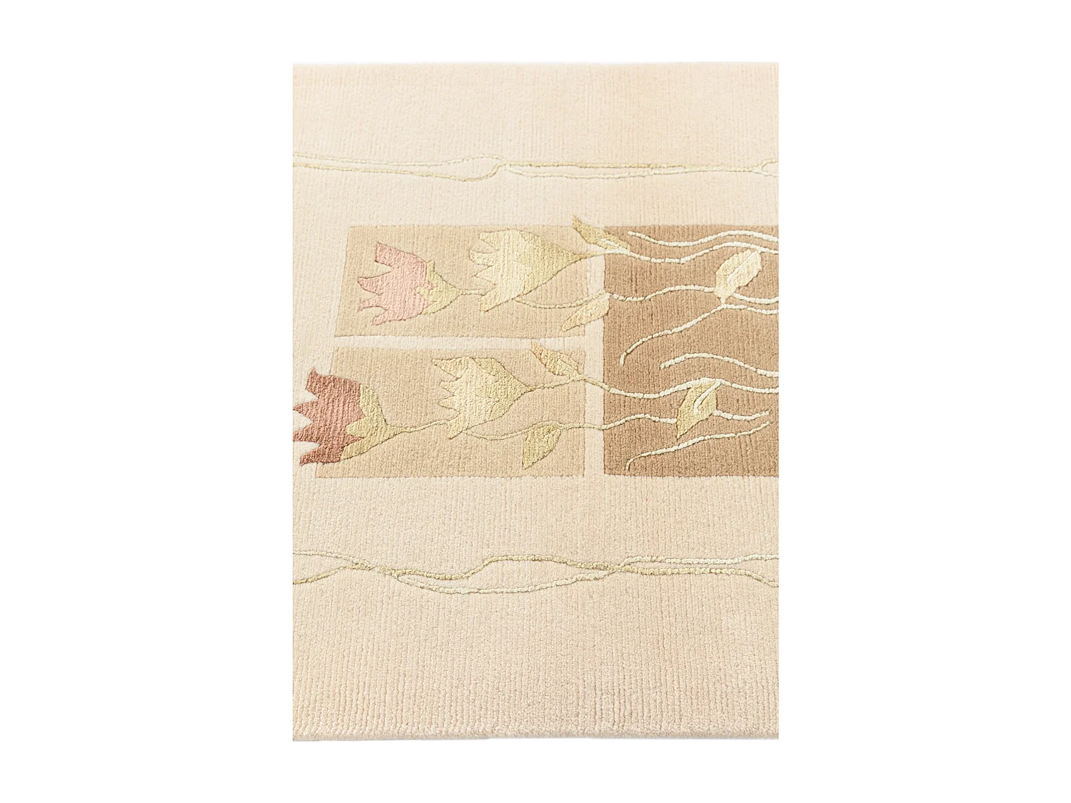 Läufer-Wollteppich 84x297 Braun Darya