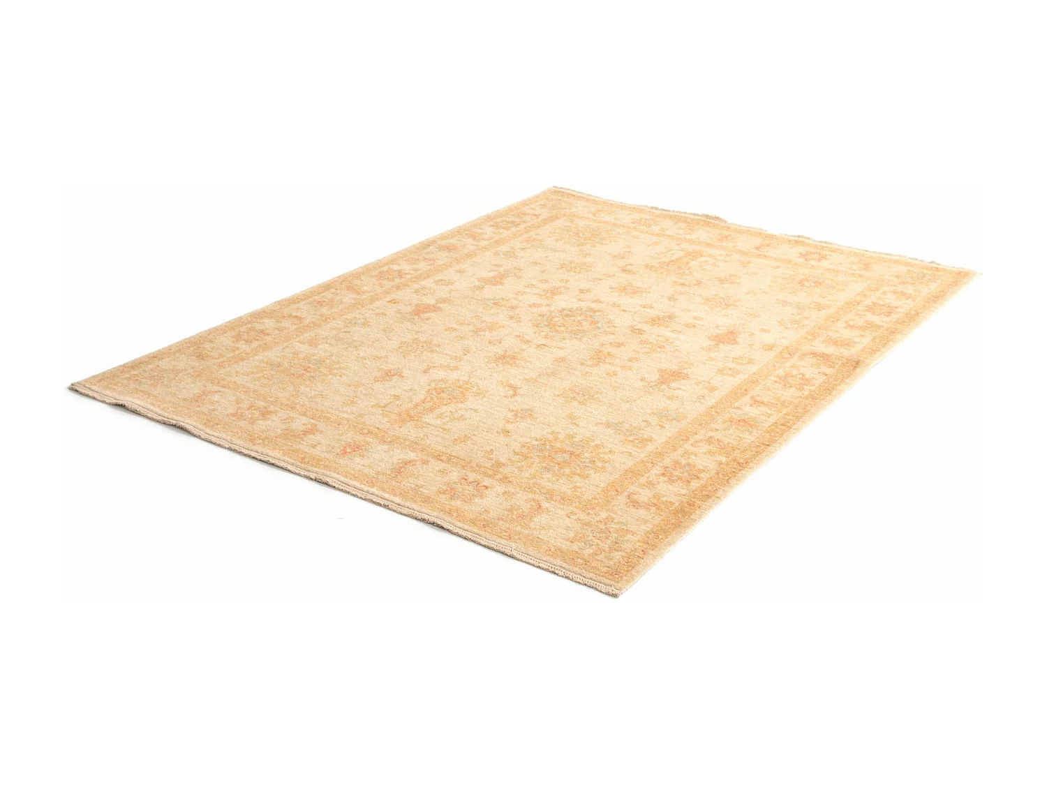 Tapis de laine 150x197 beige Kaizar