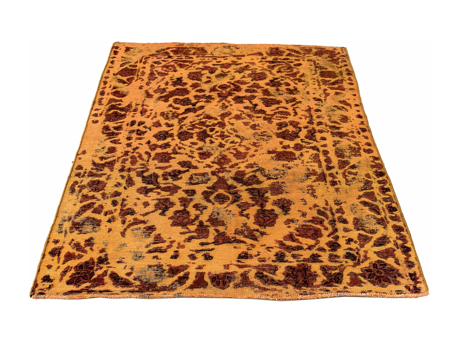 Tappeto in lana 94x137 arancia Vintage Royal