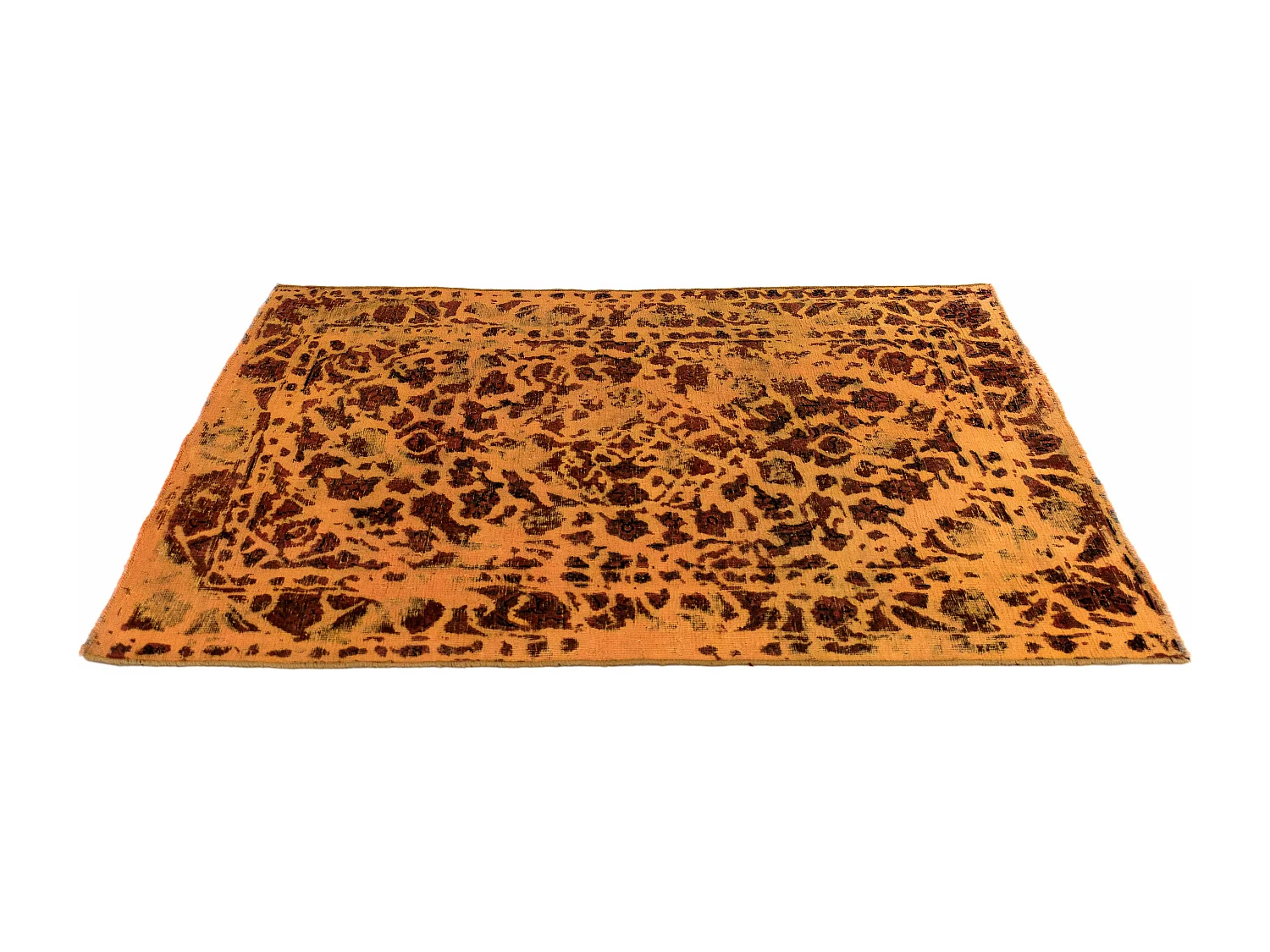 Tappeto in lana 94x137 arancia Vintage Royal