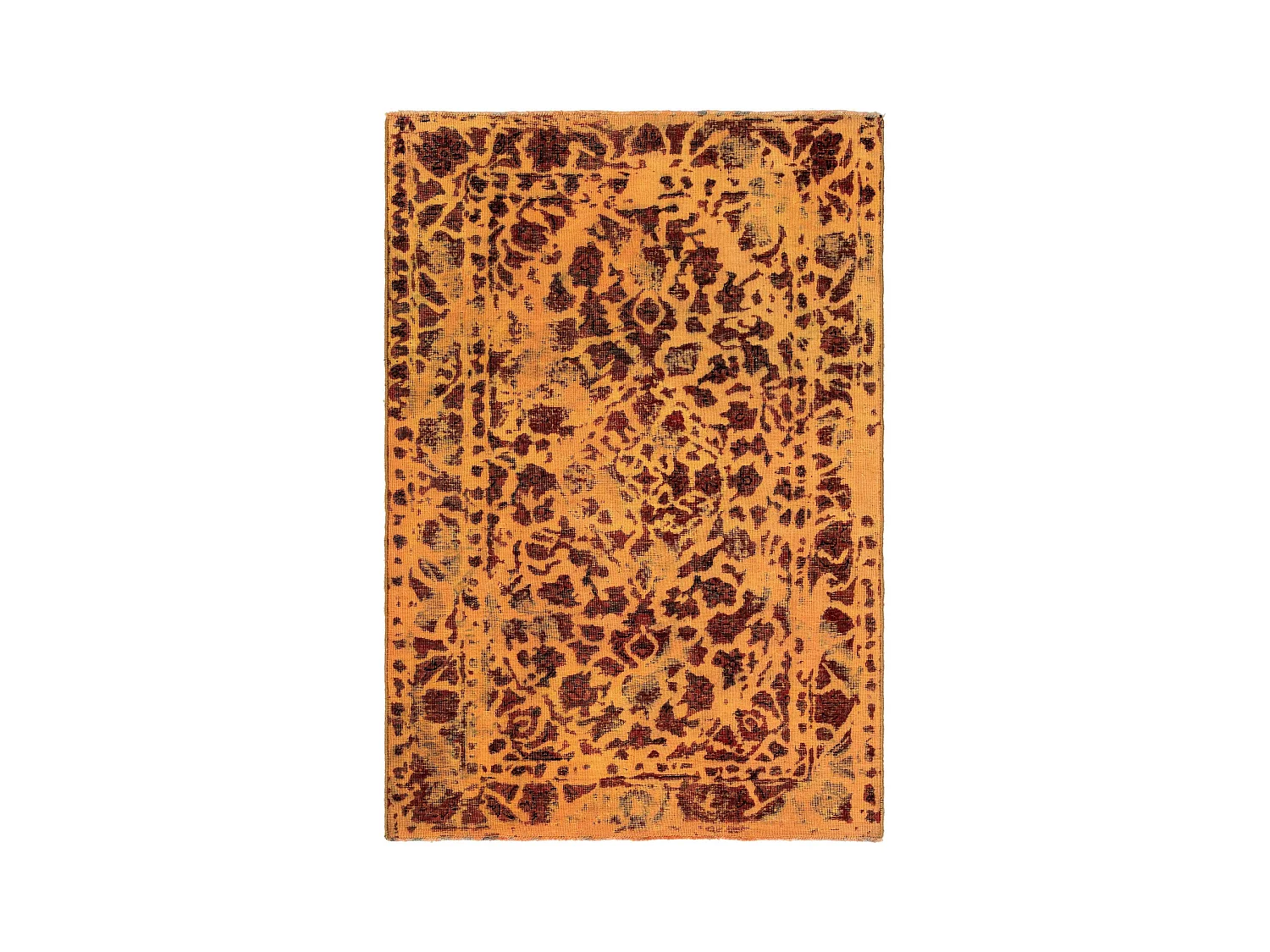 Tapis de laine 94x137 orange Vintage Royal