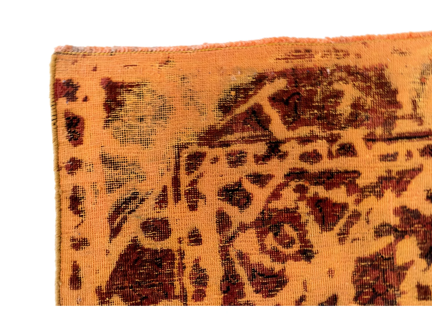 Tapis de laine 94x137 orange Vintage Royal