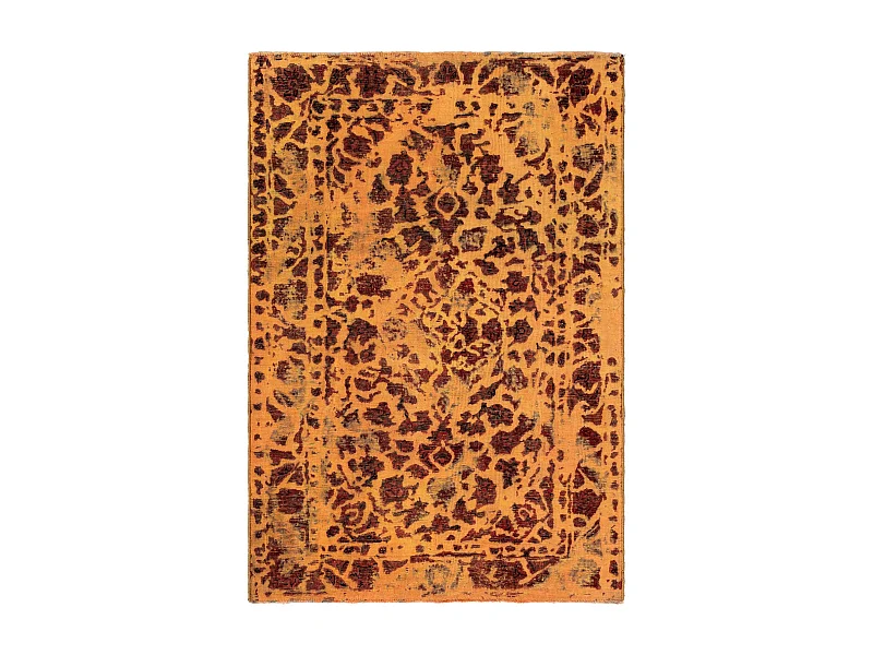 Tapis de laine 94x137 orange Vintage Royal