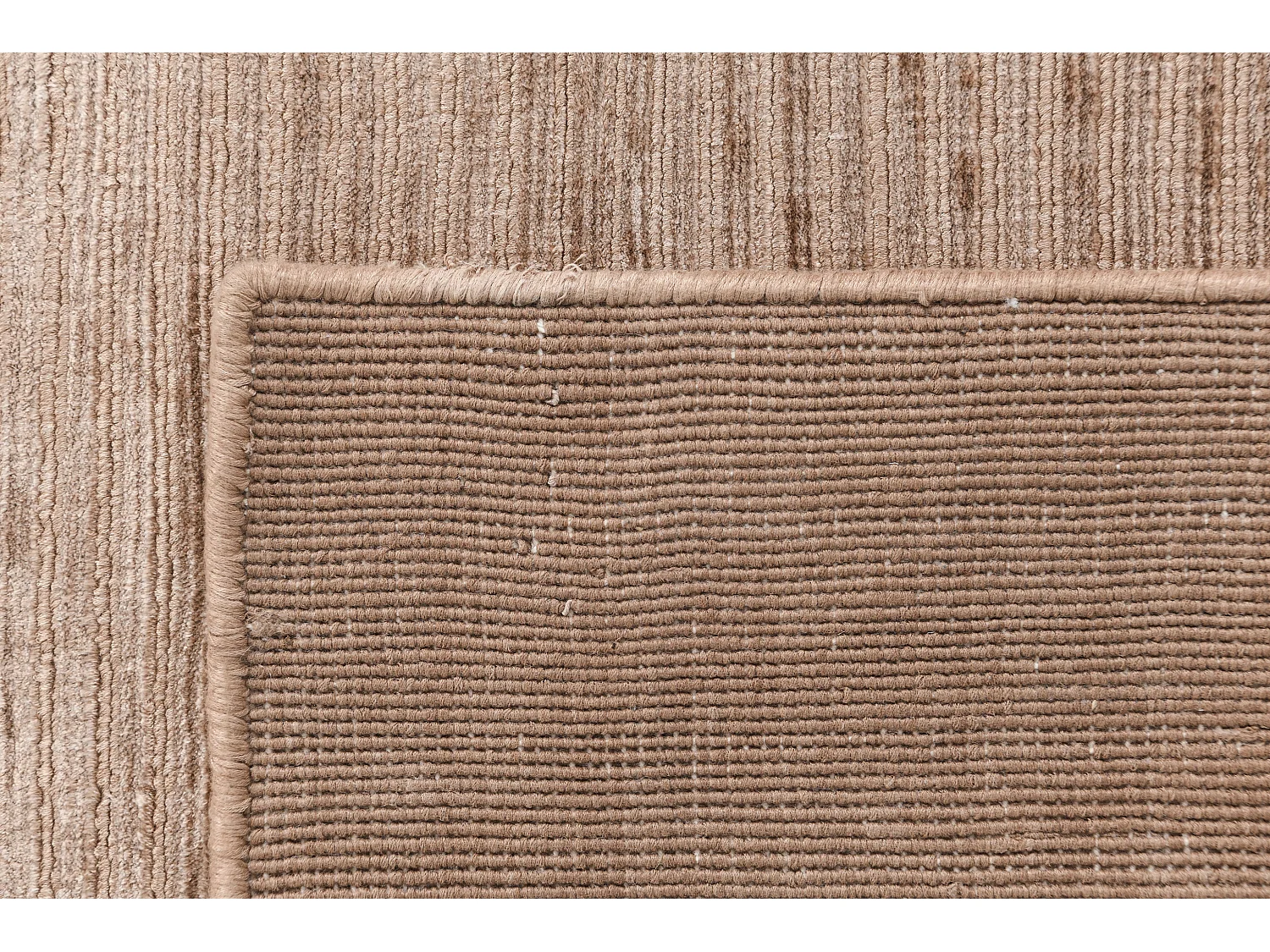 Tapis de couloir en laine 81x404 brun Darya