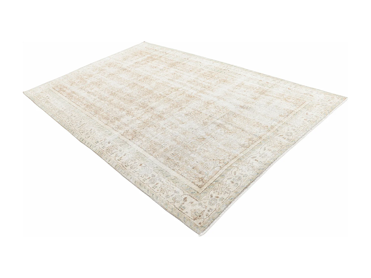 Tapis de laine 157x254 beige Ultra Vintage