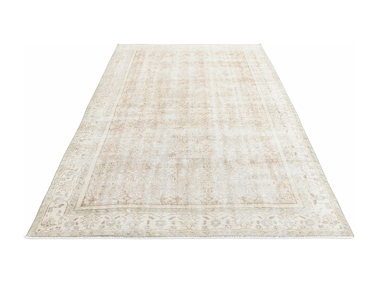 Tapis de laine 157x254 beige Ultra Vintage