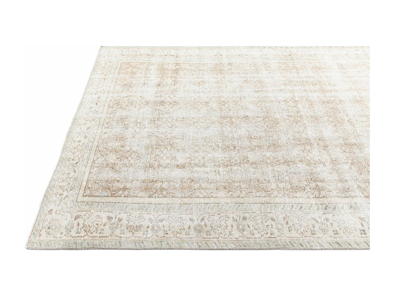 Tapis de laine 157x254 beige Ultra Vintage