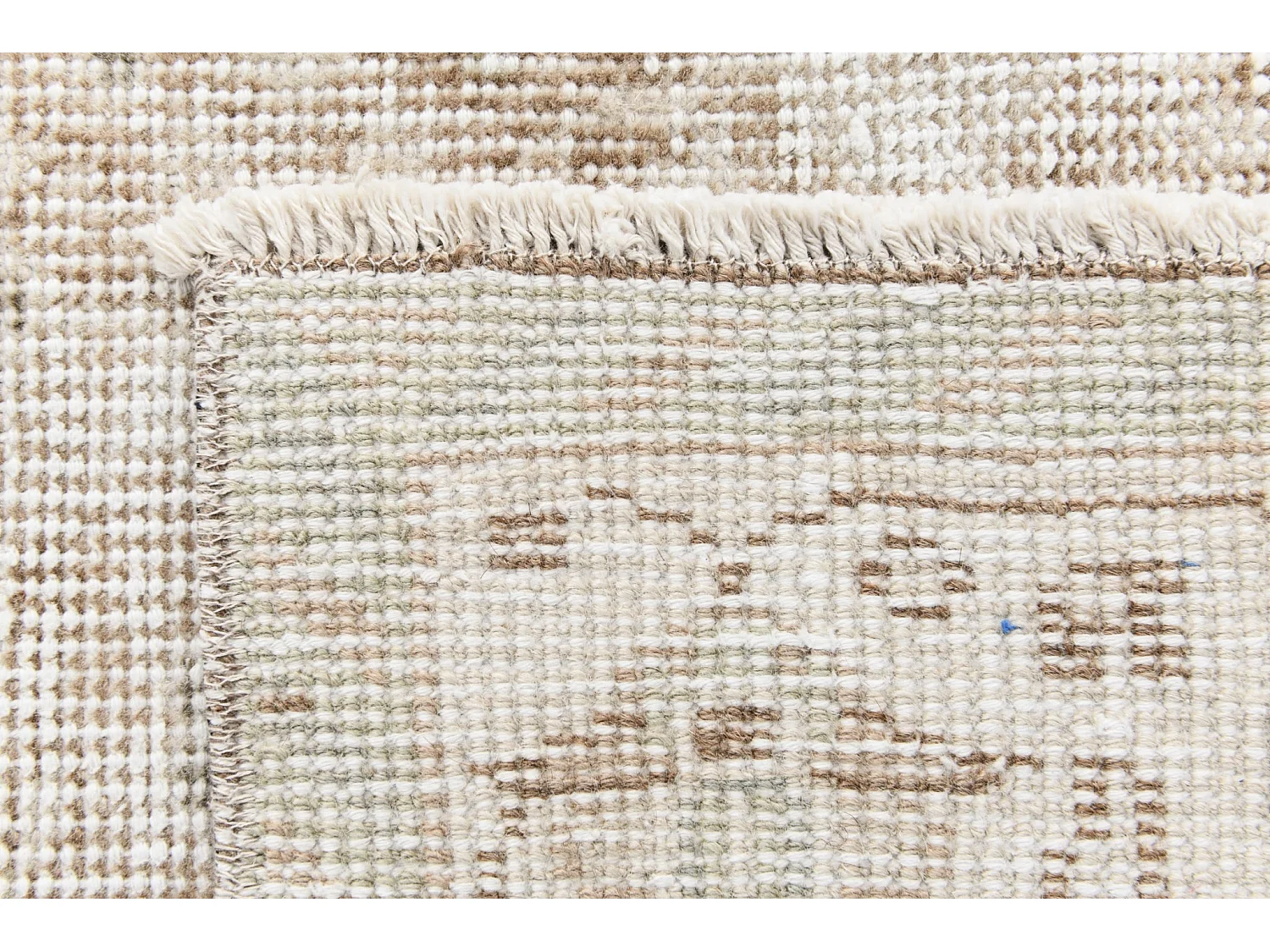 Tapis de laine 157x254 beige Ultra Vintage