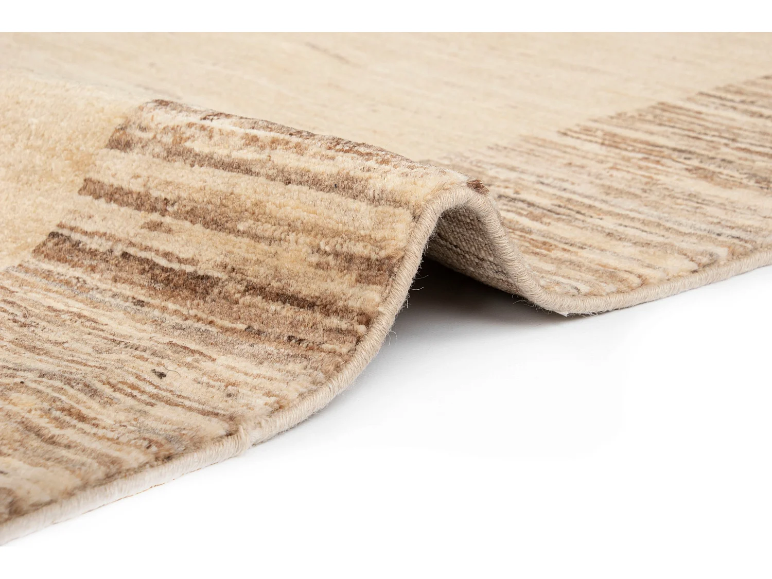 Wollteppich 170x241 Beige Juma