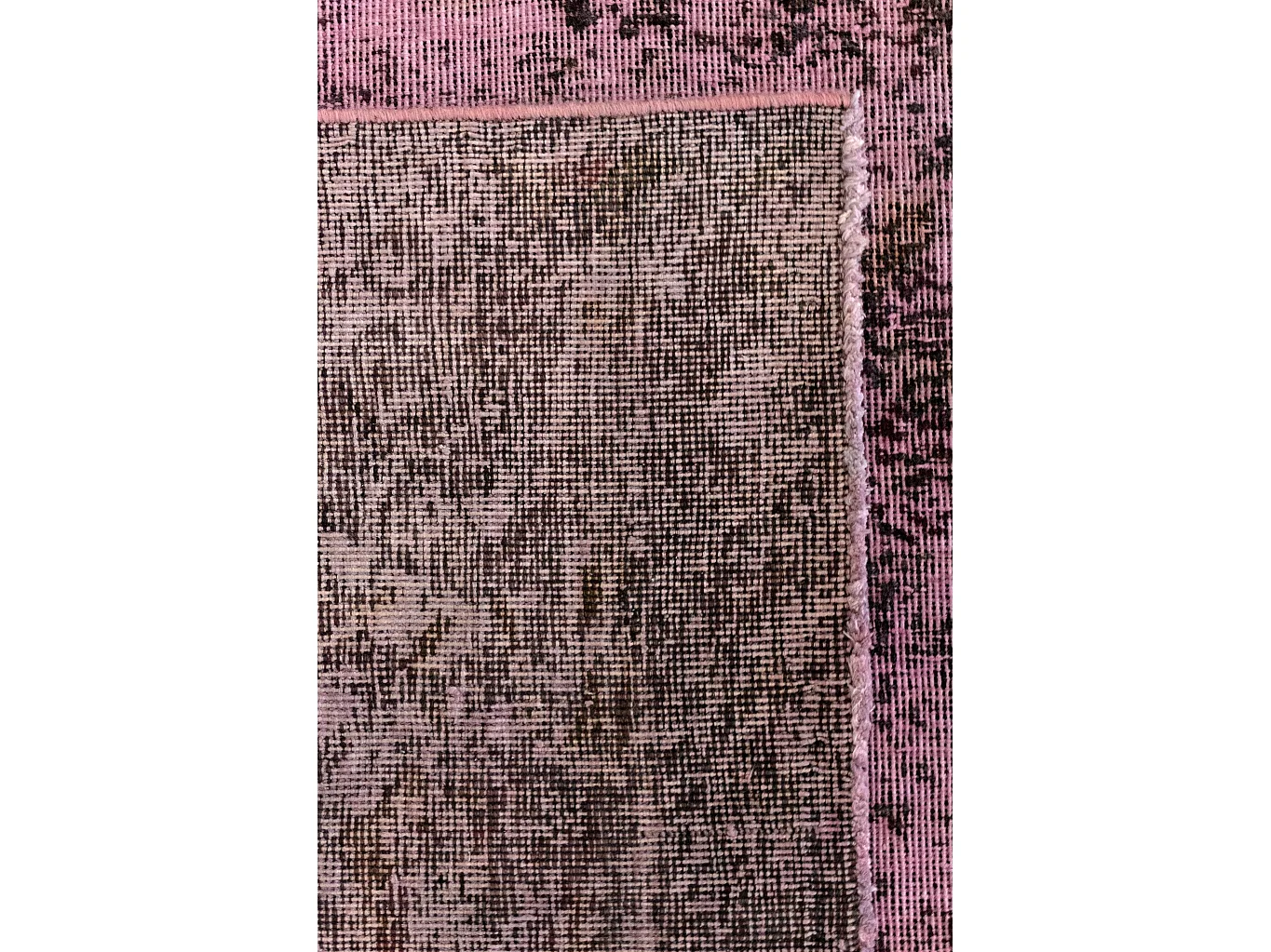 Tapis de laine 194x275 rose Vintage Royal