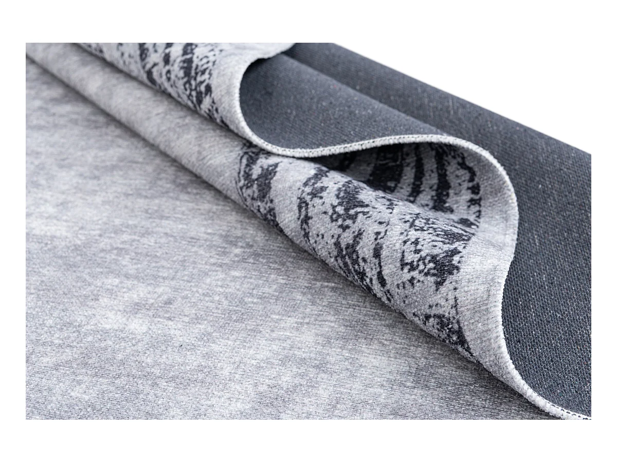 Tapis 80x305 gris Kriens Stella
