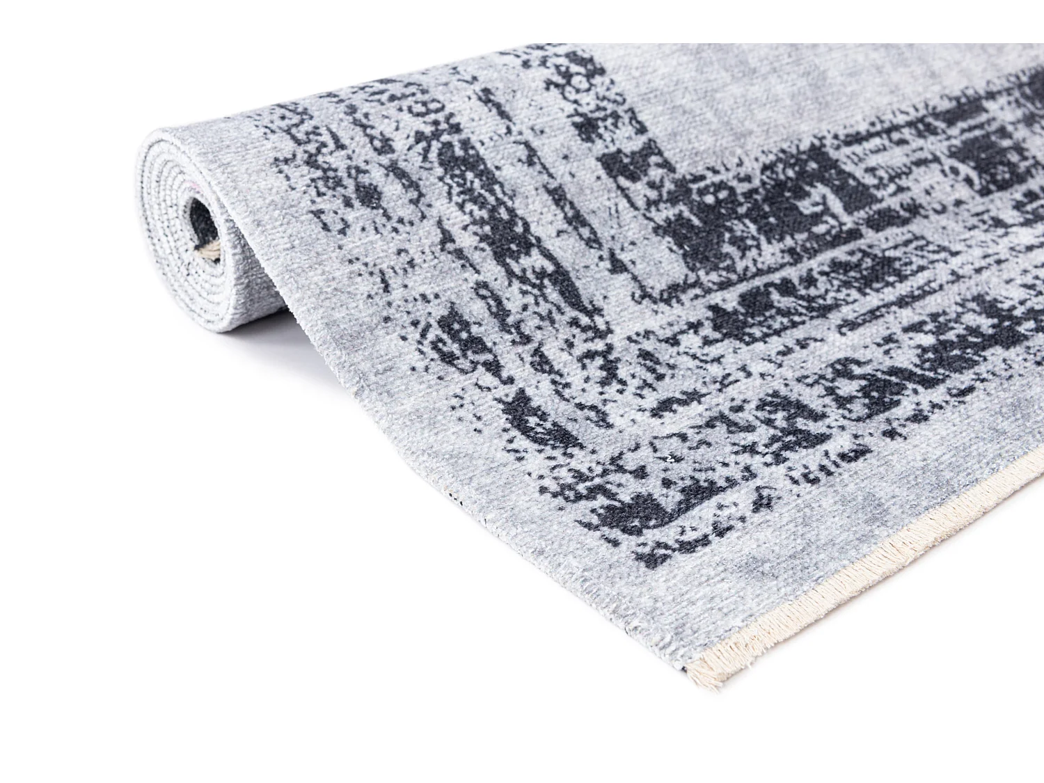 Tapis 80x305 gris Kriens Stella