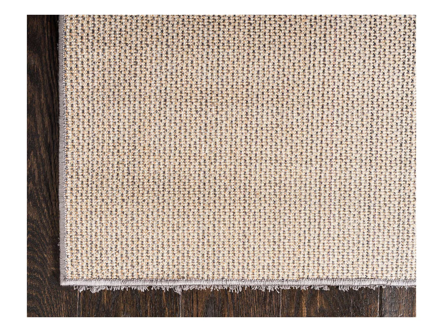 Hoogpolig tapijt 240x240 Grijs Luzern