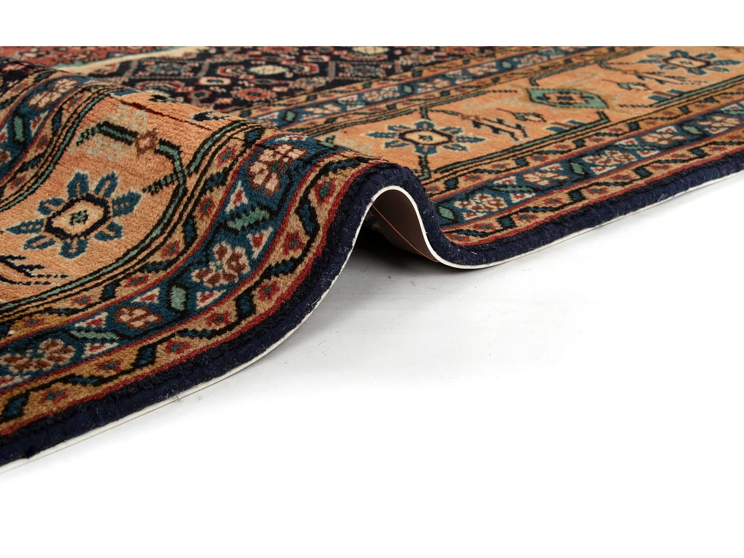 Tapis de laine 206x297 brun Tabriz