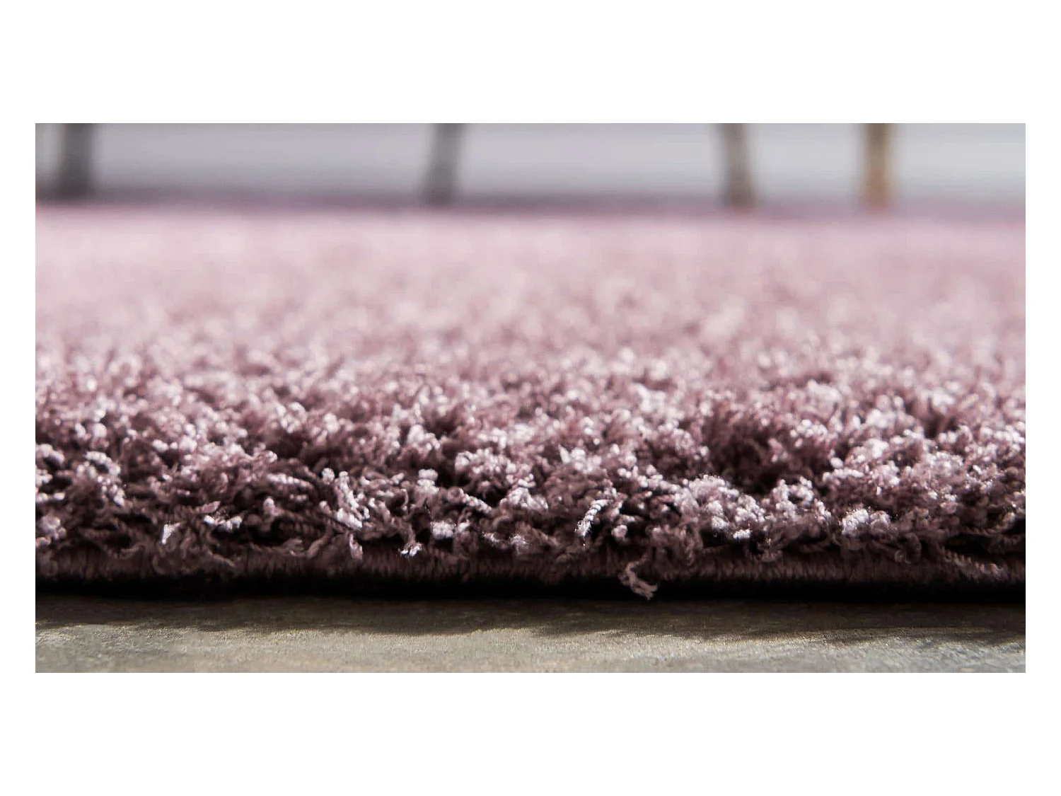 Hoogpolig tapijt 120x62 Paars Luzern