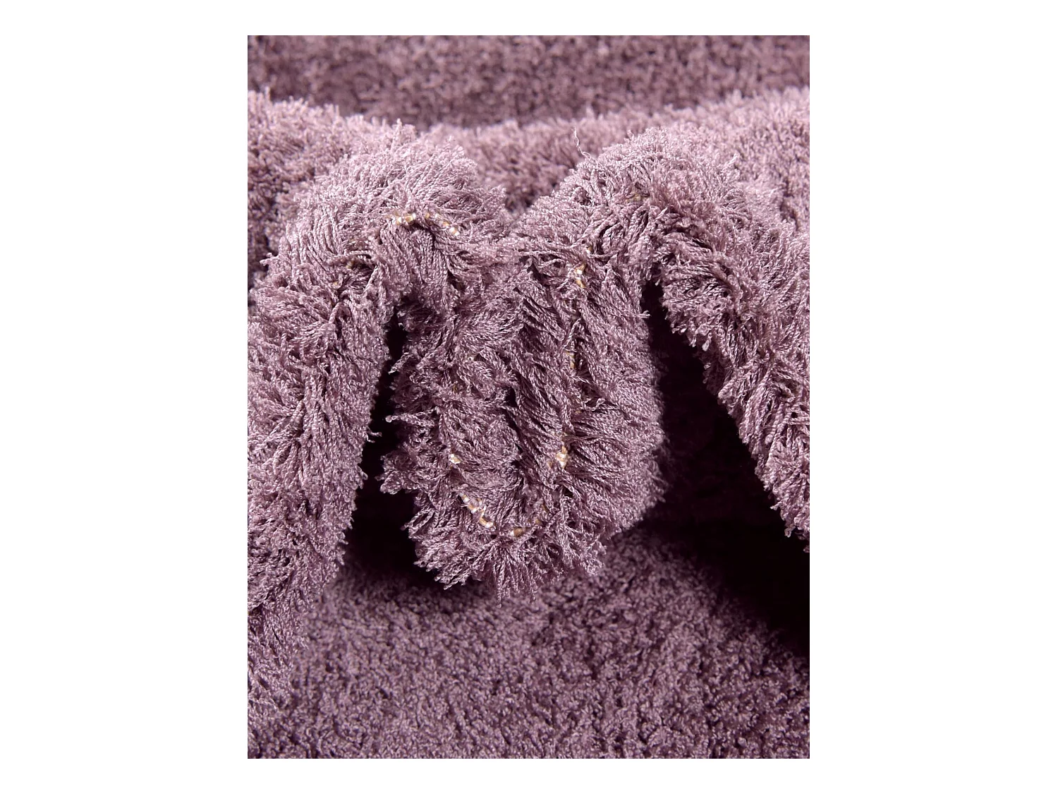 Hoogpolig tapijt 120x62 Paars Luzern