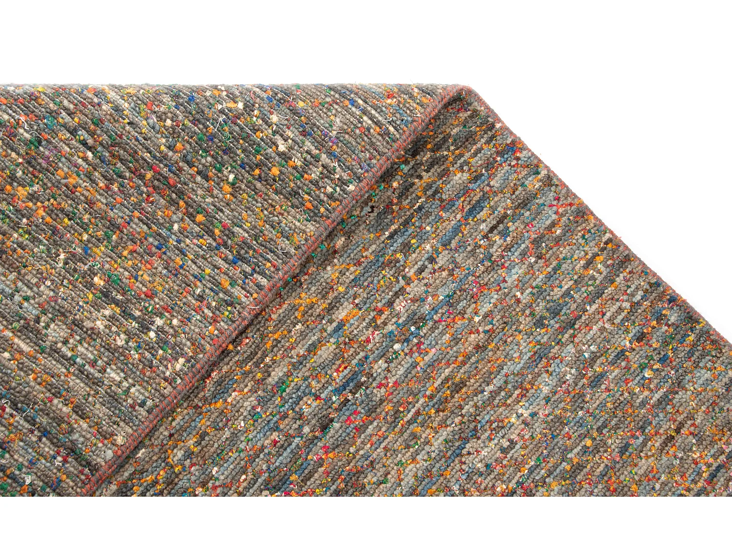 Tapis de laine 275x364 gris Agra