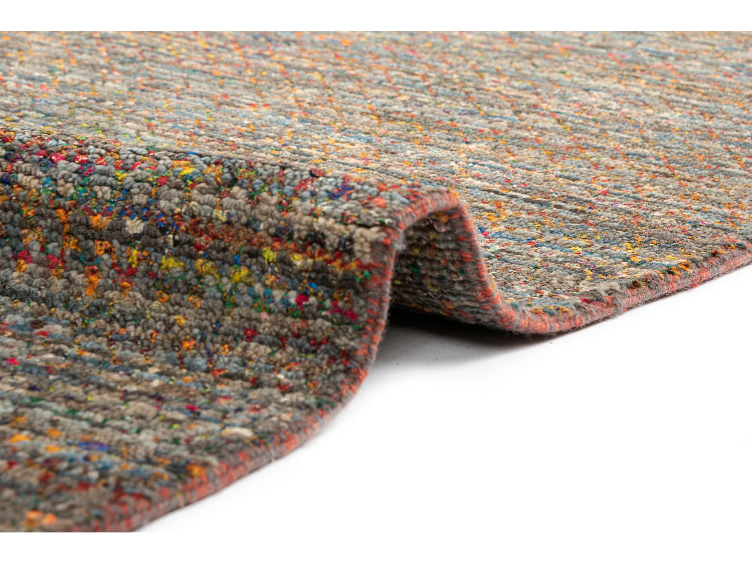 Tapis de laine 275x364 gris Agra