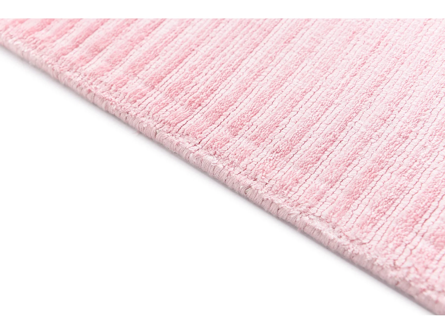 Läufer-Wollteppich 84x297 Rosa Darya