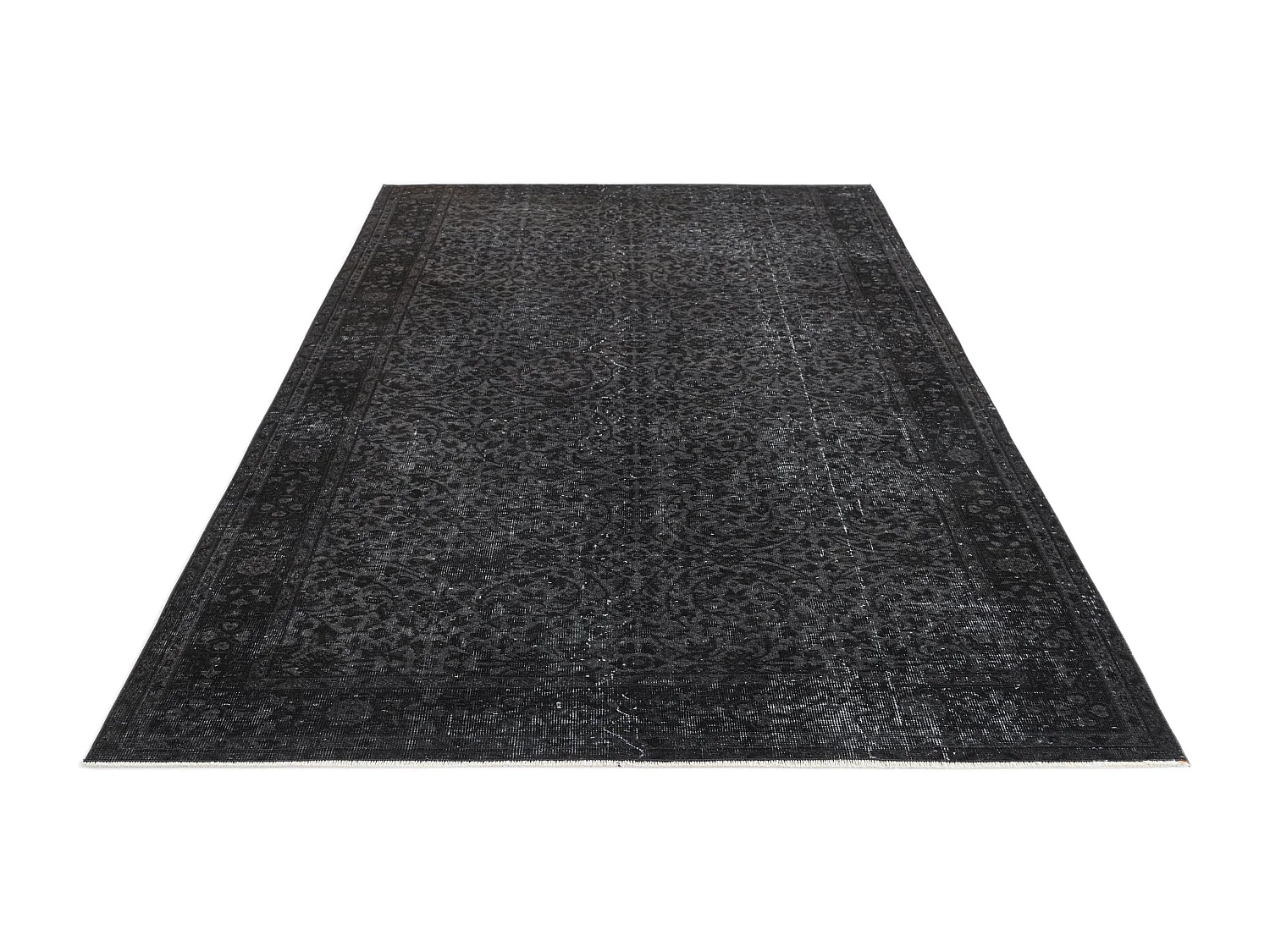 Tappeto in lana 178x269 nero Ultra Vintage