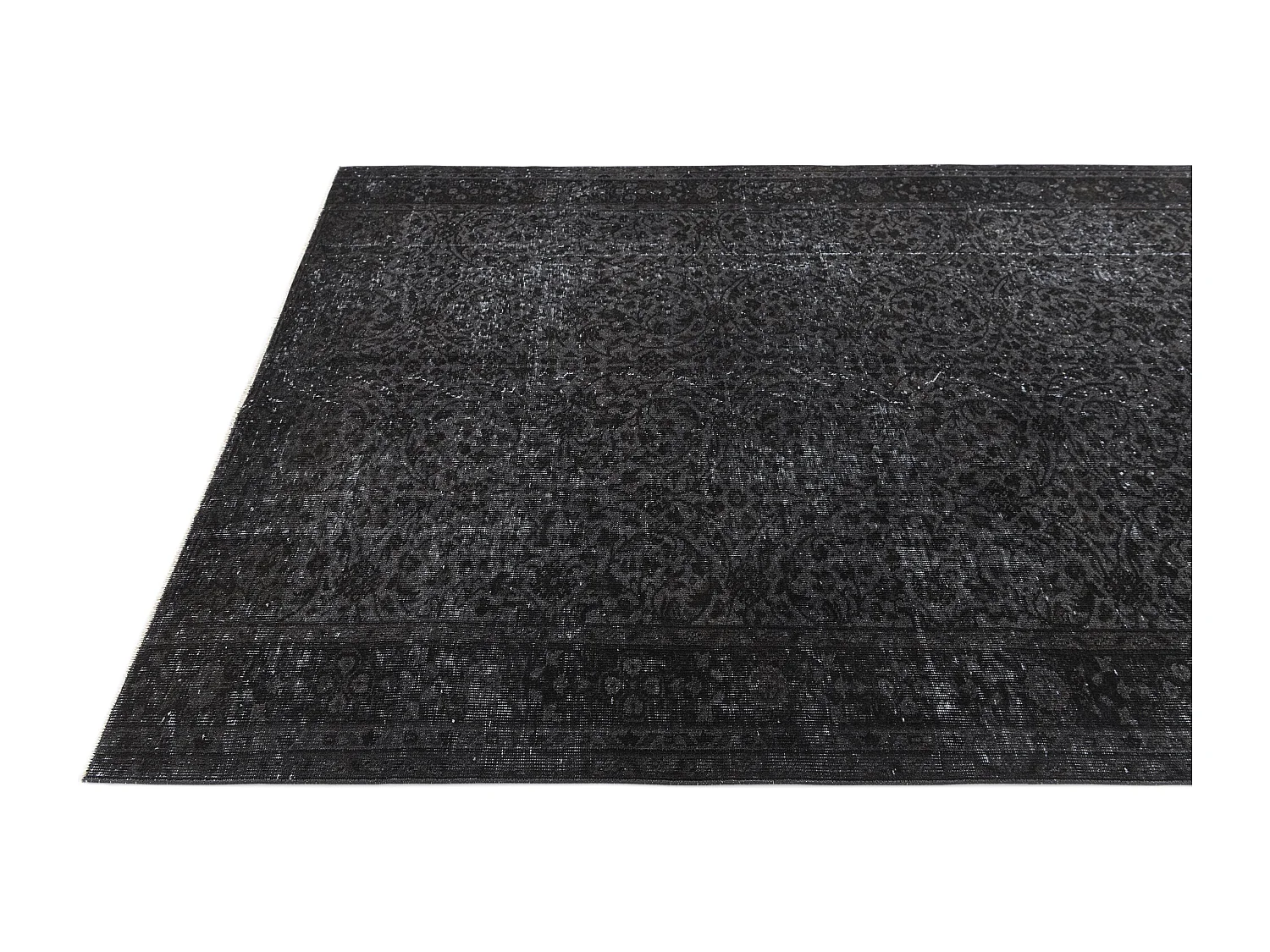 Tappeto in lana 178x269 nero Ultra Vintage