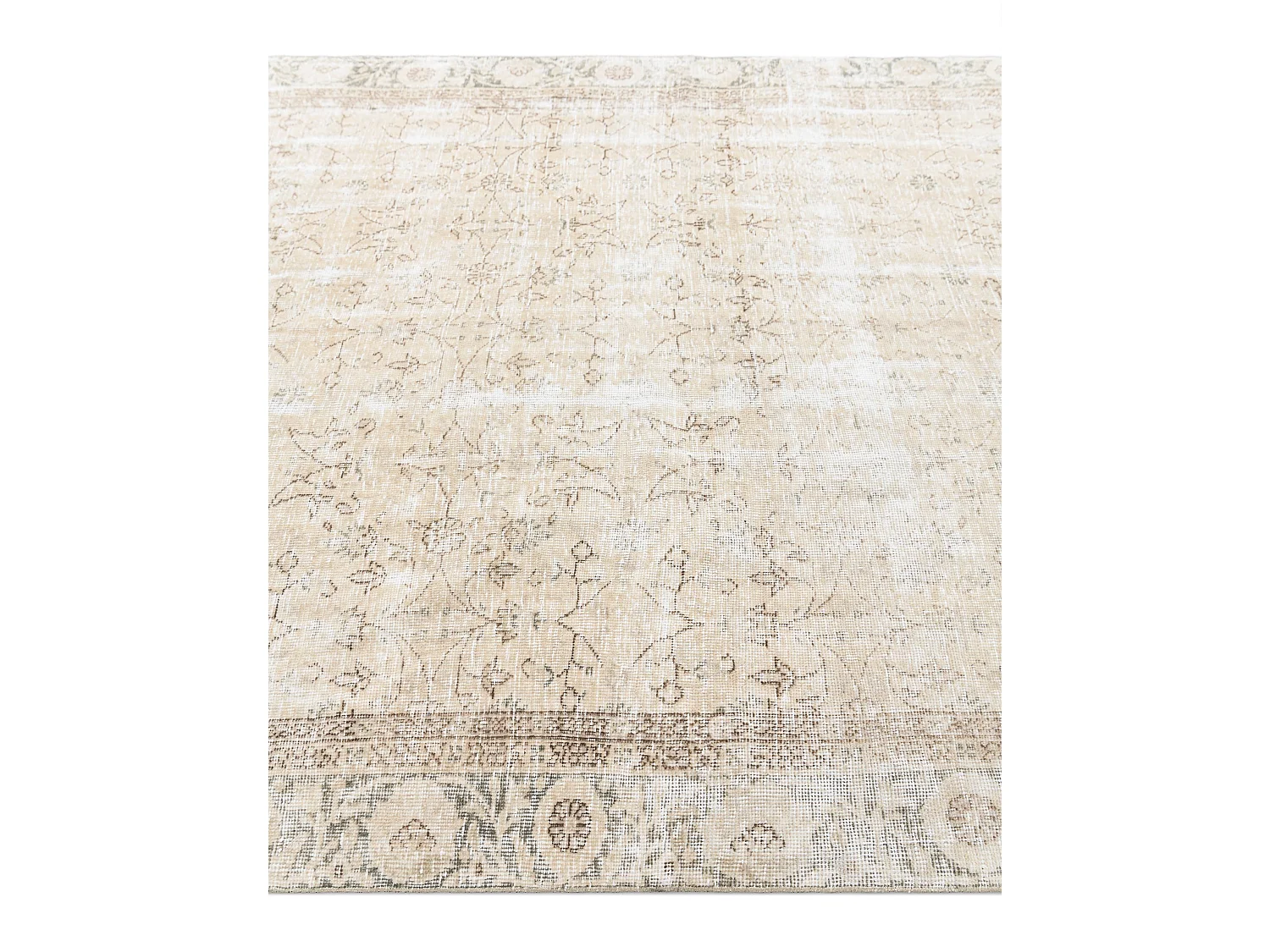 Tappeto in lana 191x290 beige Ultra Vintage