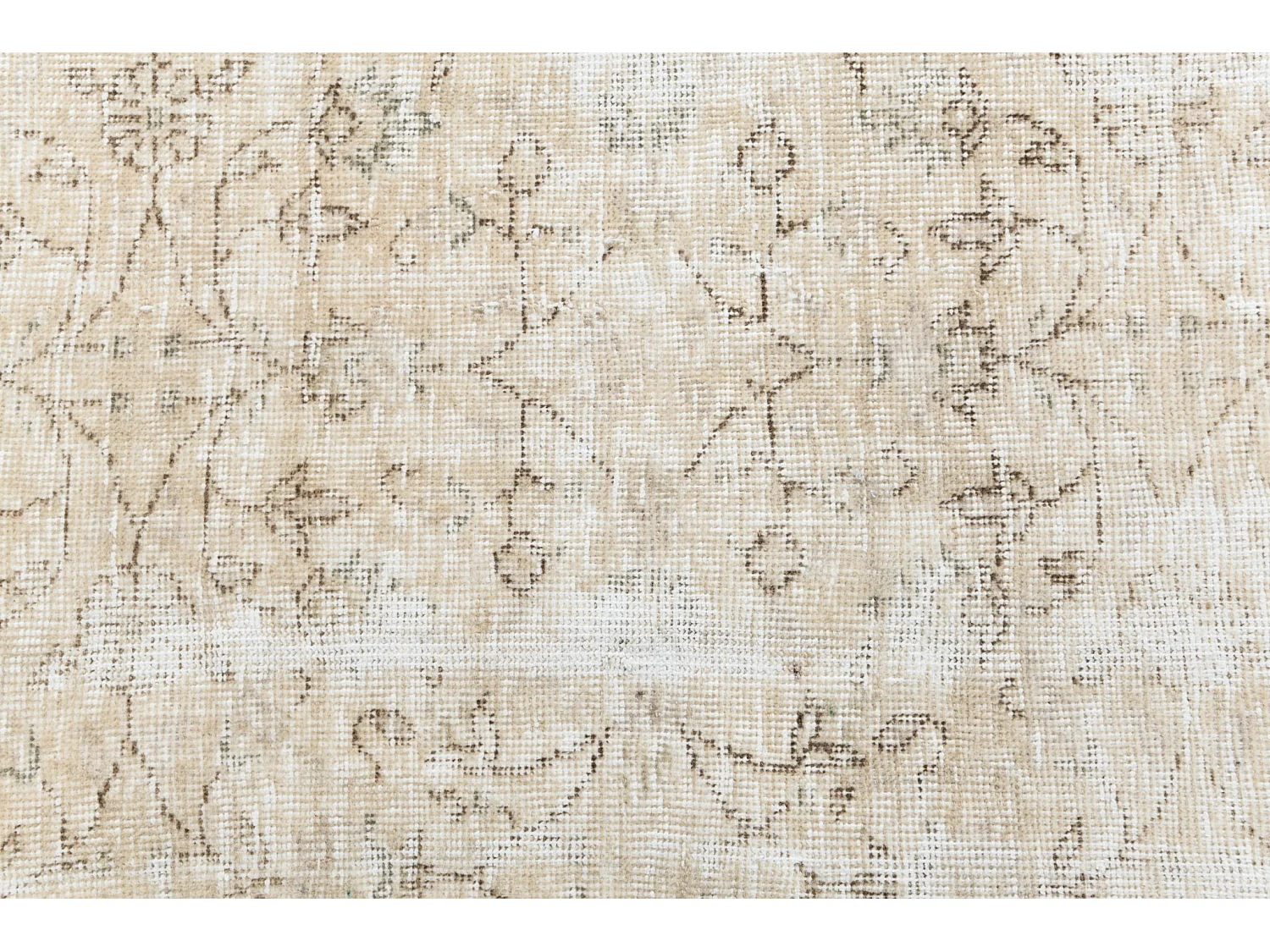 Tapis de laine 191x290 beige Ultra Vintage