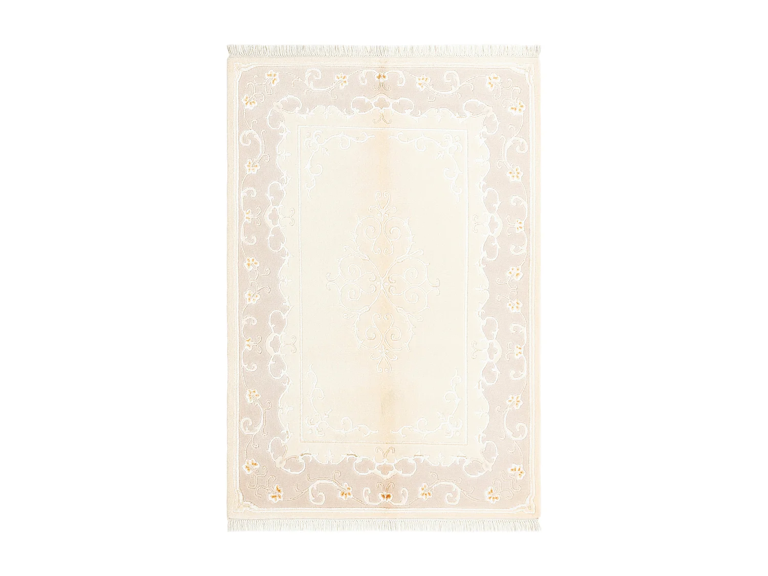 Tapis de laine 122x180 beige Darya