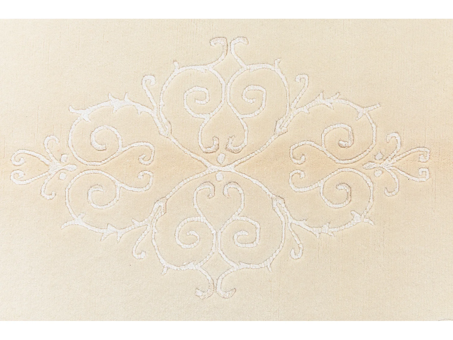 Tapis de laine 122x180 beige Darya