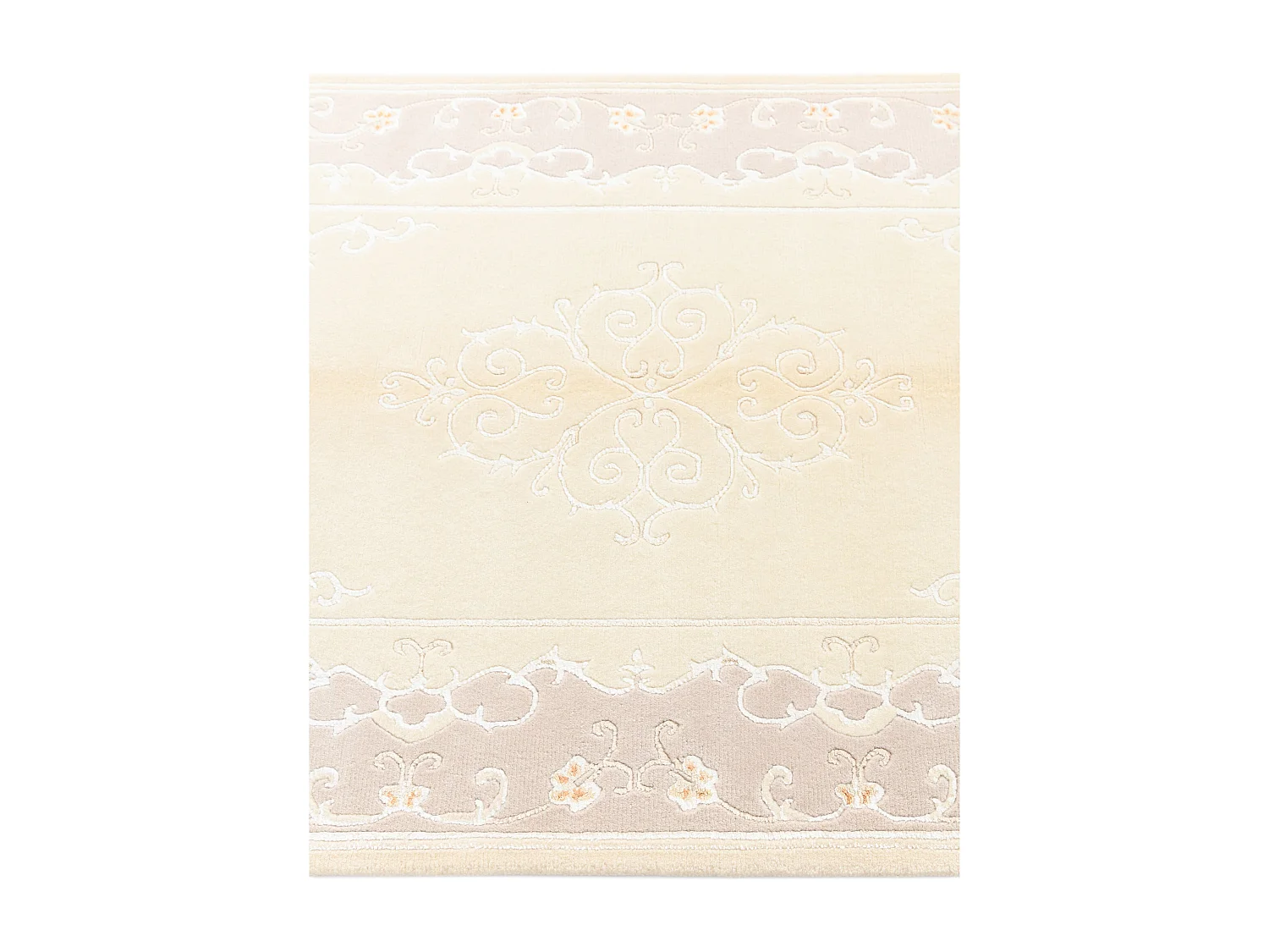 Tapis de laine 122x180 beige Darya