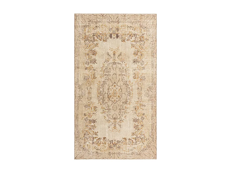 Tapis de laine 160x290 brun Ultra Vintage
