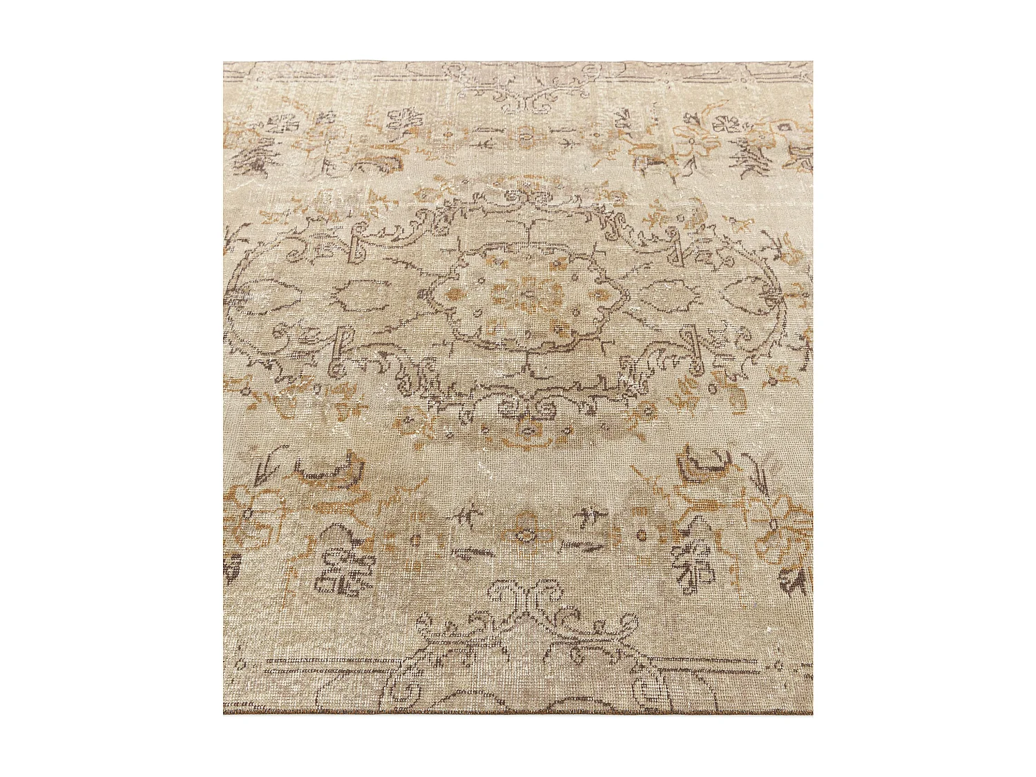 Tapis de laine 160x290 brun Ultra Vintage