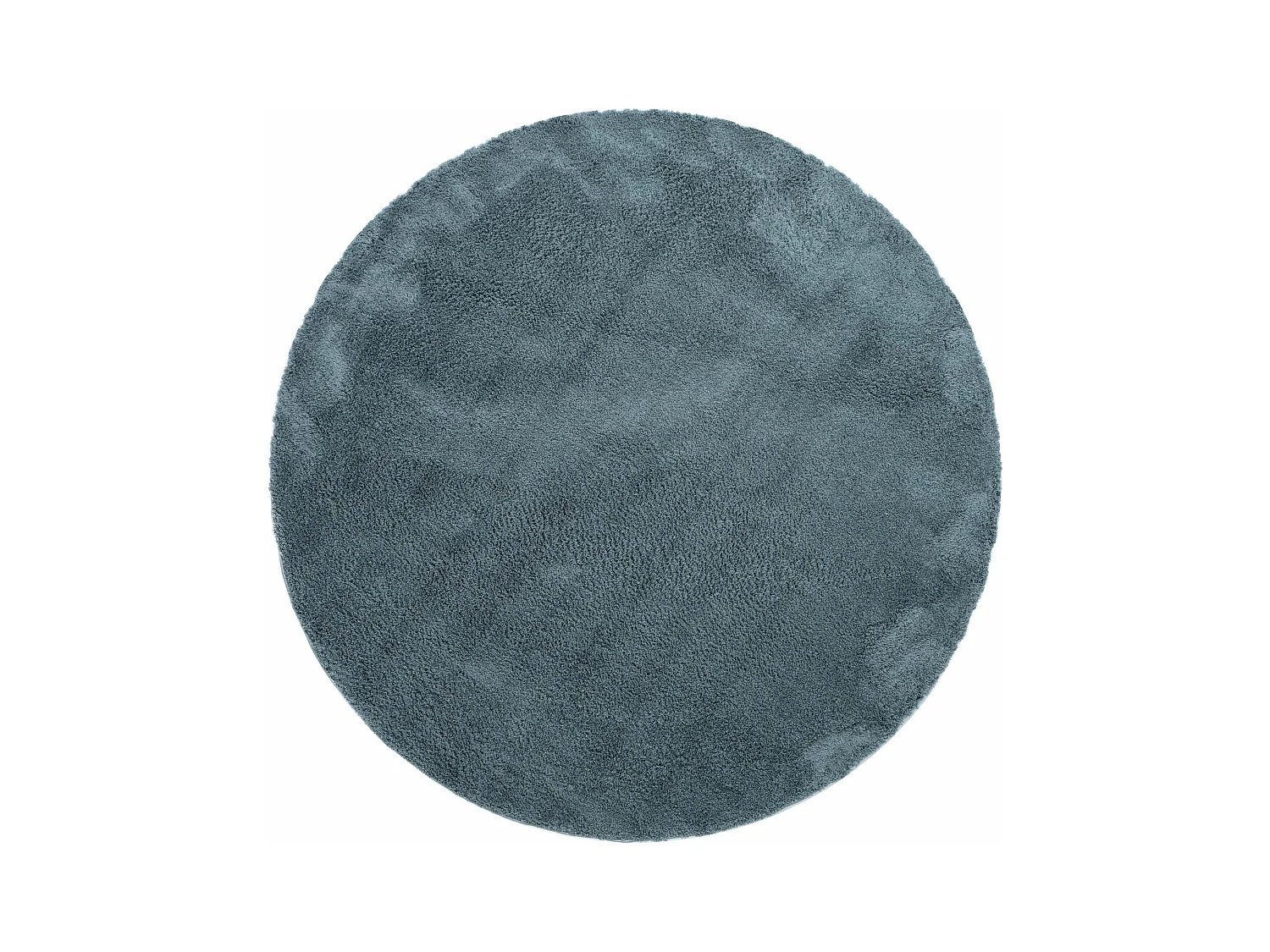 Hoogpolig tapijt 125x125 Blauw Luzern