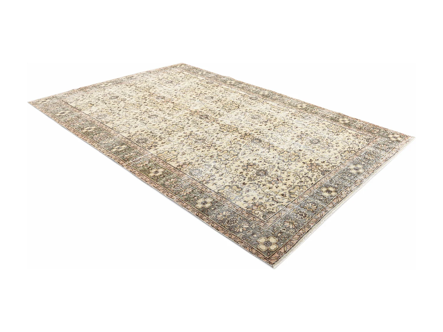 Tapis de laine 165x282 beige Ultra Vintage