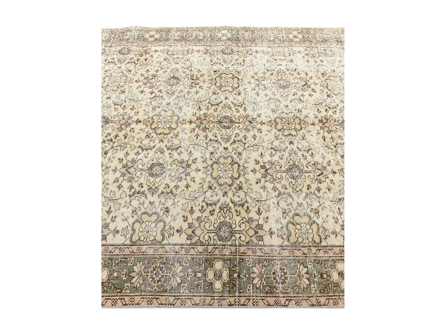 Tapis de laine 165x282 beige Ultra Vintage