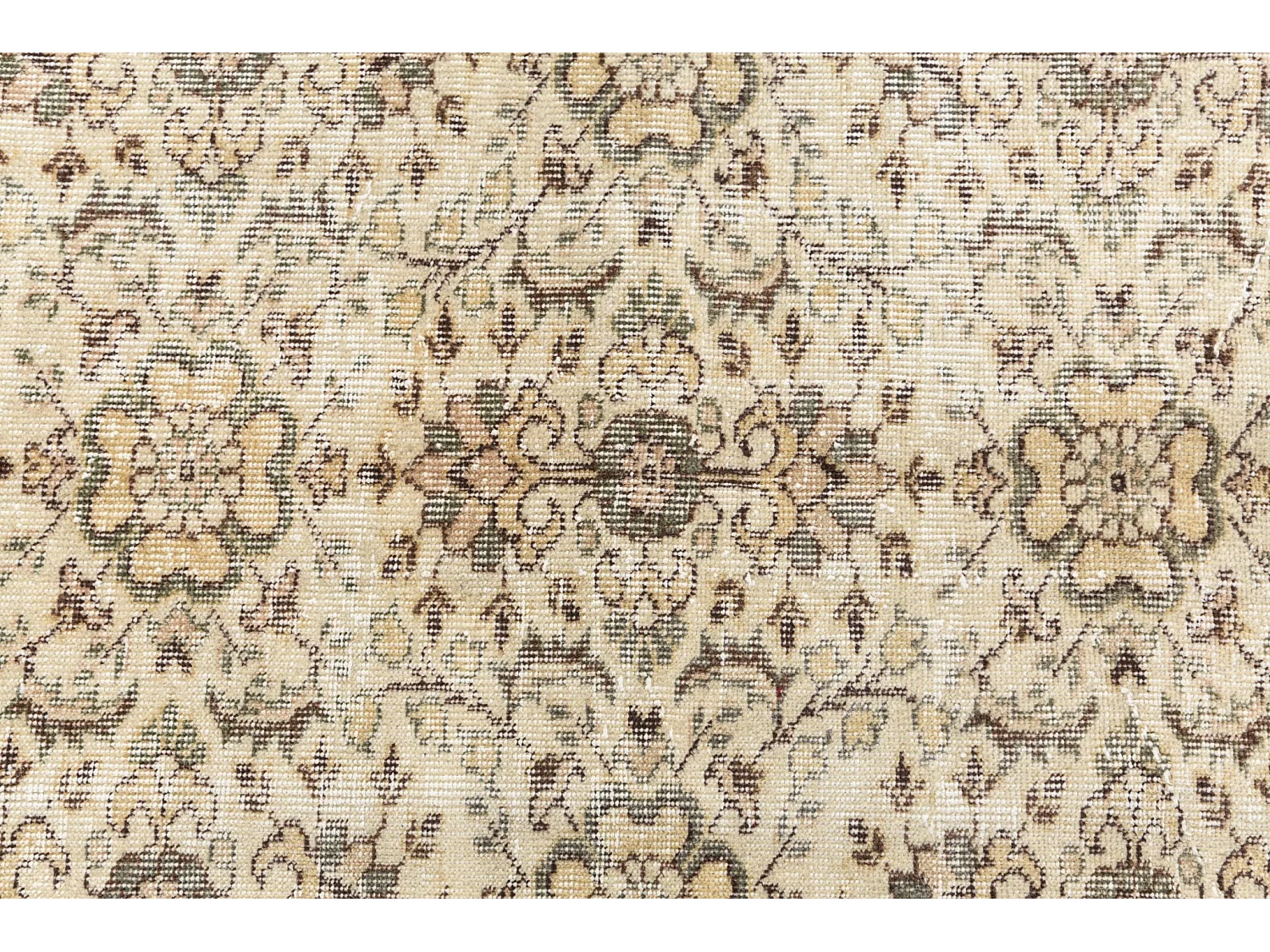 Tapis de laine 165x282 beige Ultra Vintage