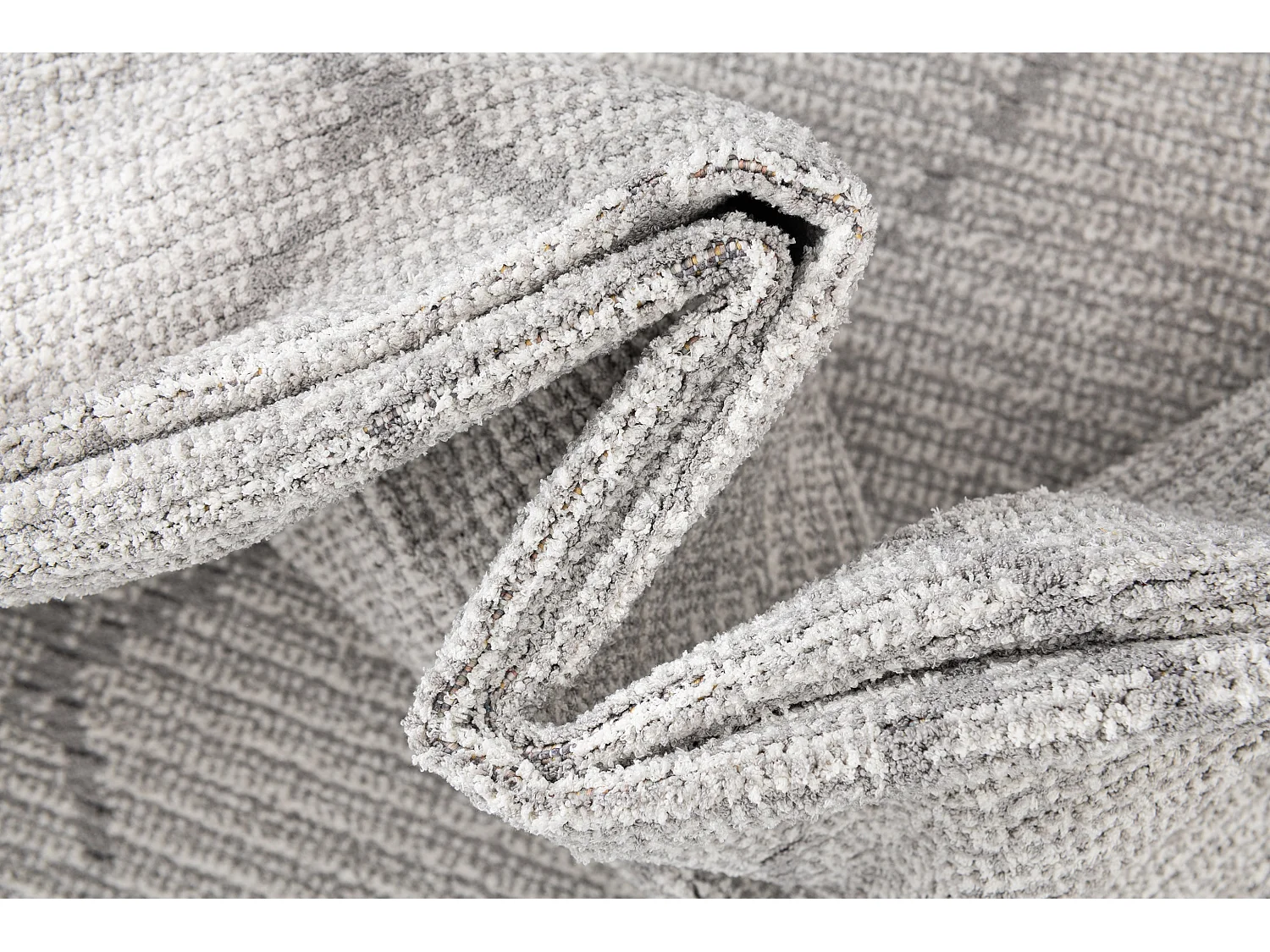 Teppich 80x305 Grau St. Gallen Folklore