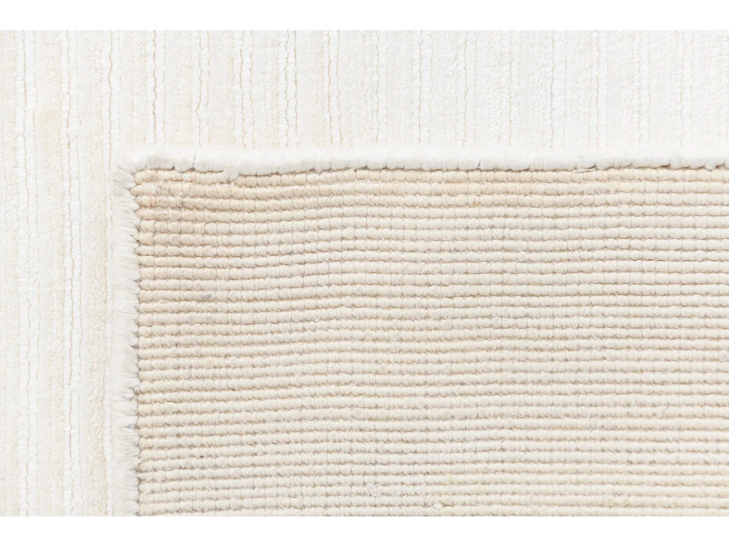 Läufer-Wollteppich 81x203 Beige Darya