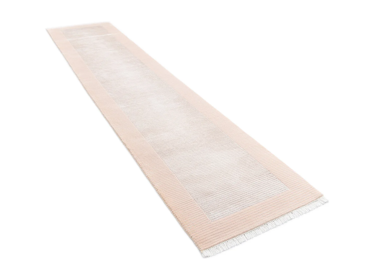 Tappeto per corridoio in lana 81x404 rosa Darya