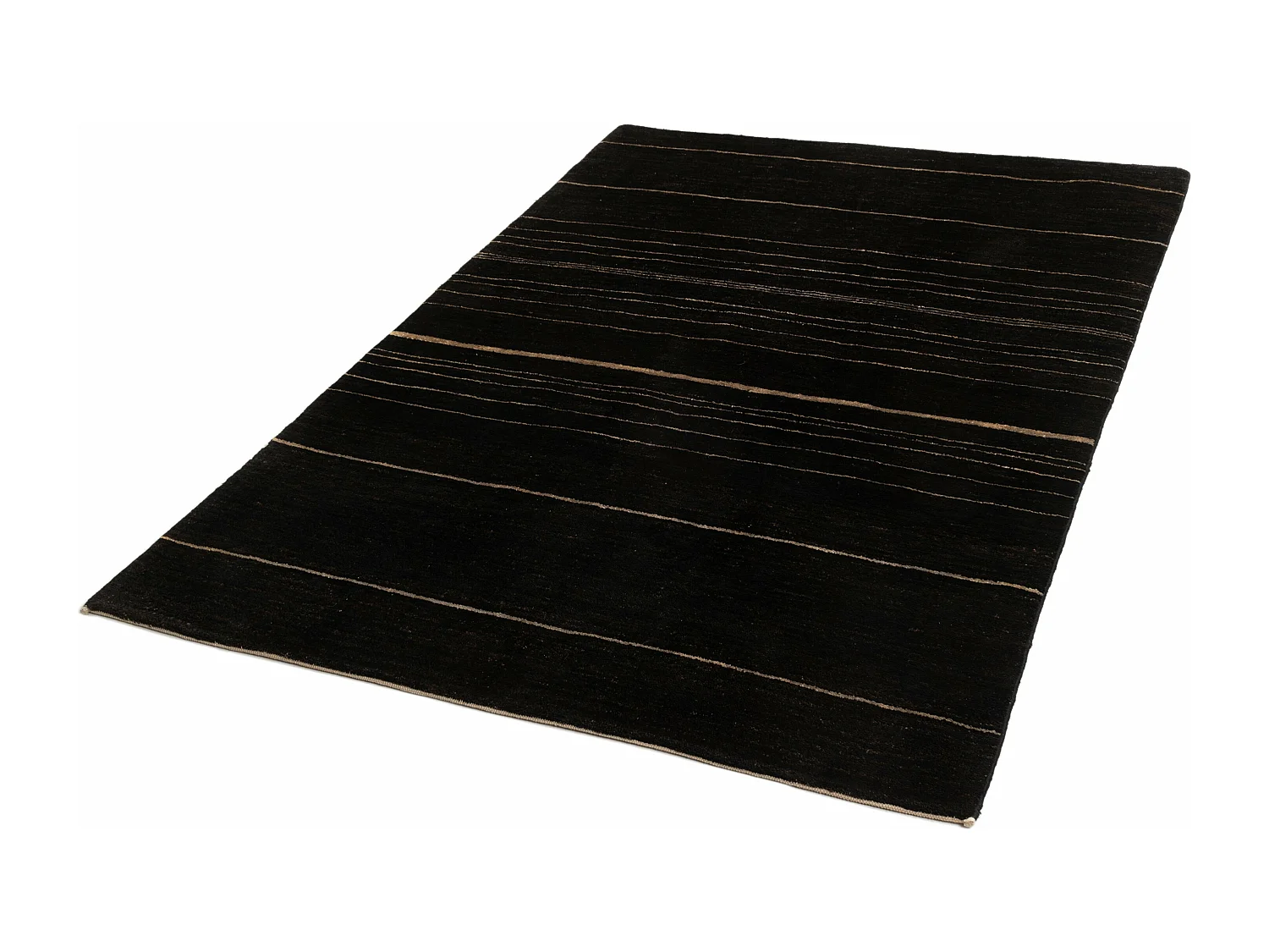 Wollteppich 134x194 Braun Juma