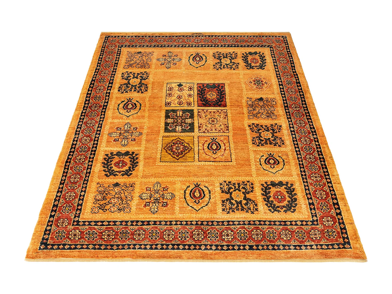 Woltapijt 151x110 Oranje Kashkuli