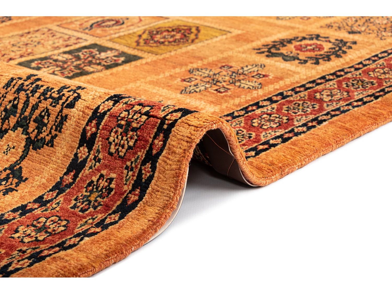 Woltapijt 151x110 Oranje Kashkuli