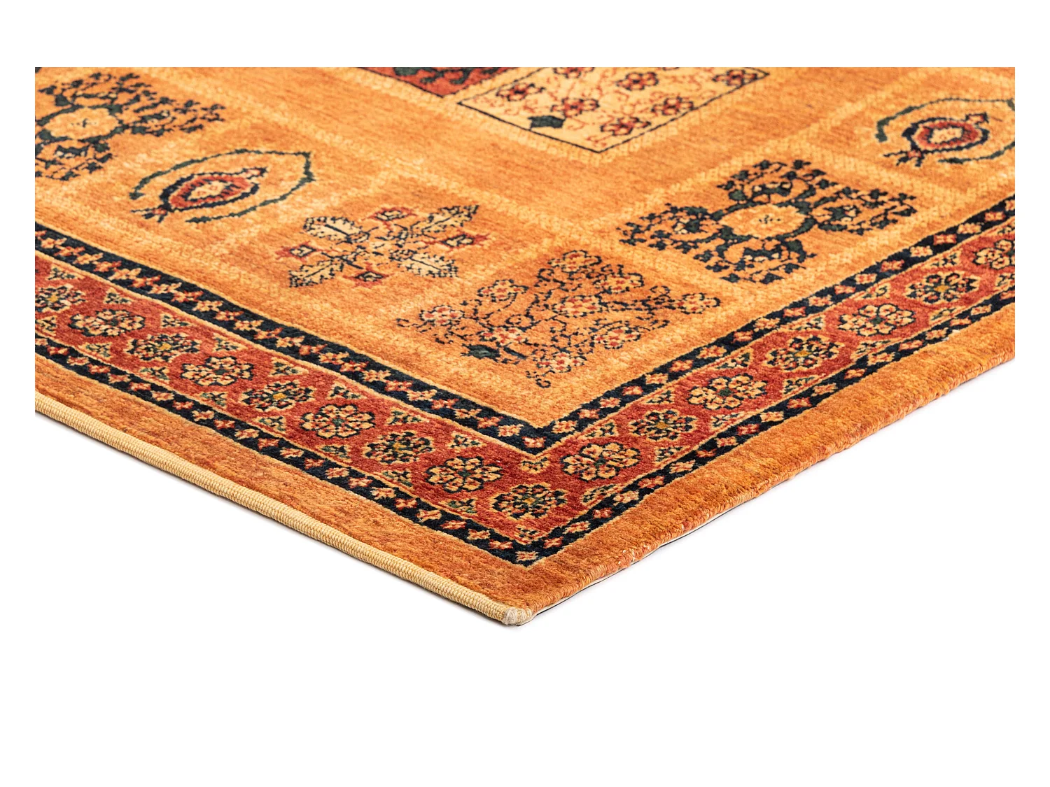 Woltapijt 151x110 Oranje Kashkuli