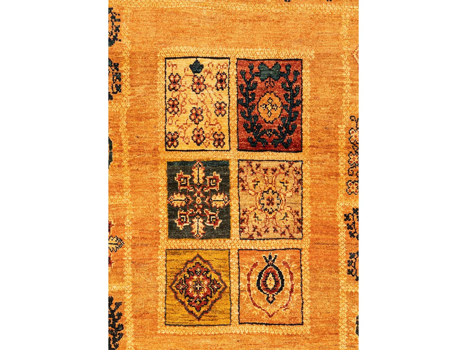 Woltapijt 151x110 Oranje Kashkuli