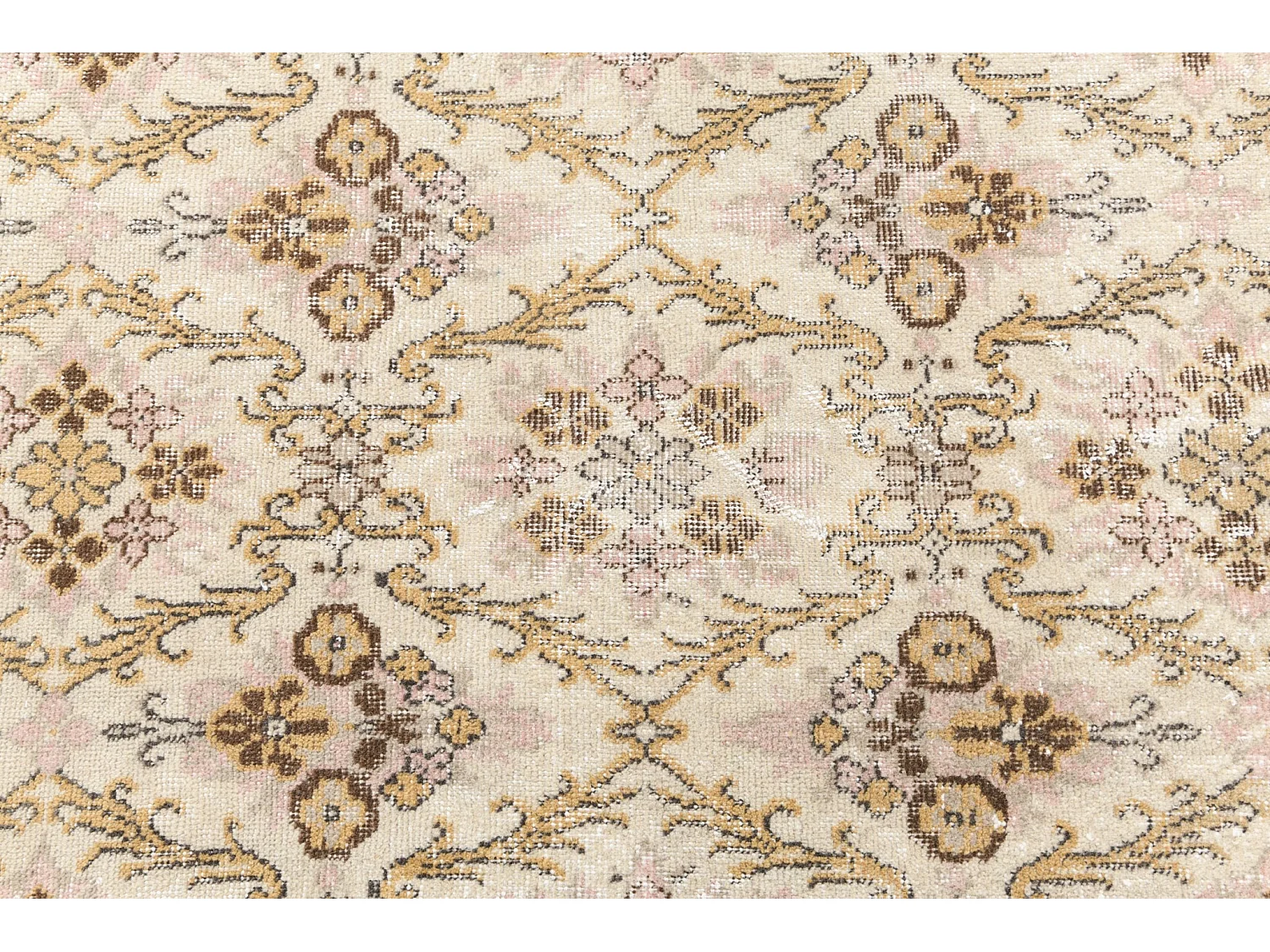 Tapis de laine 155x259 brun Ultra Vintage