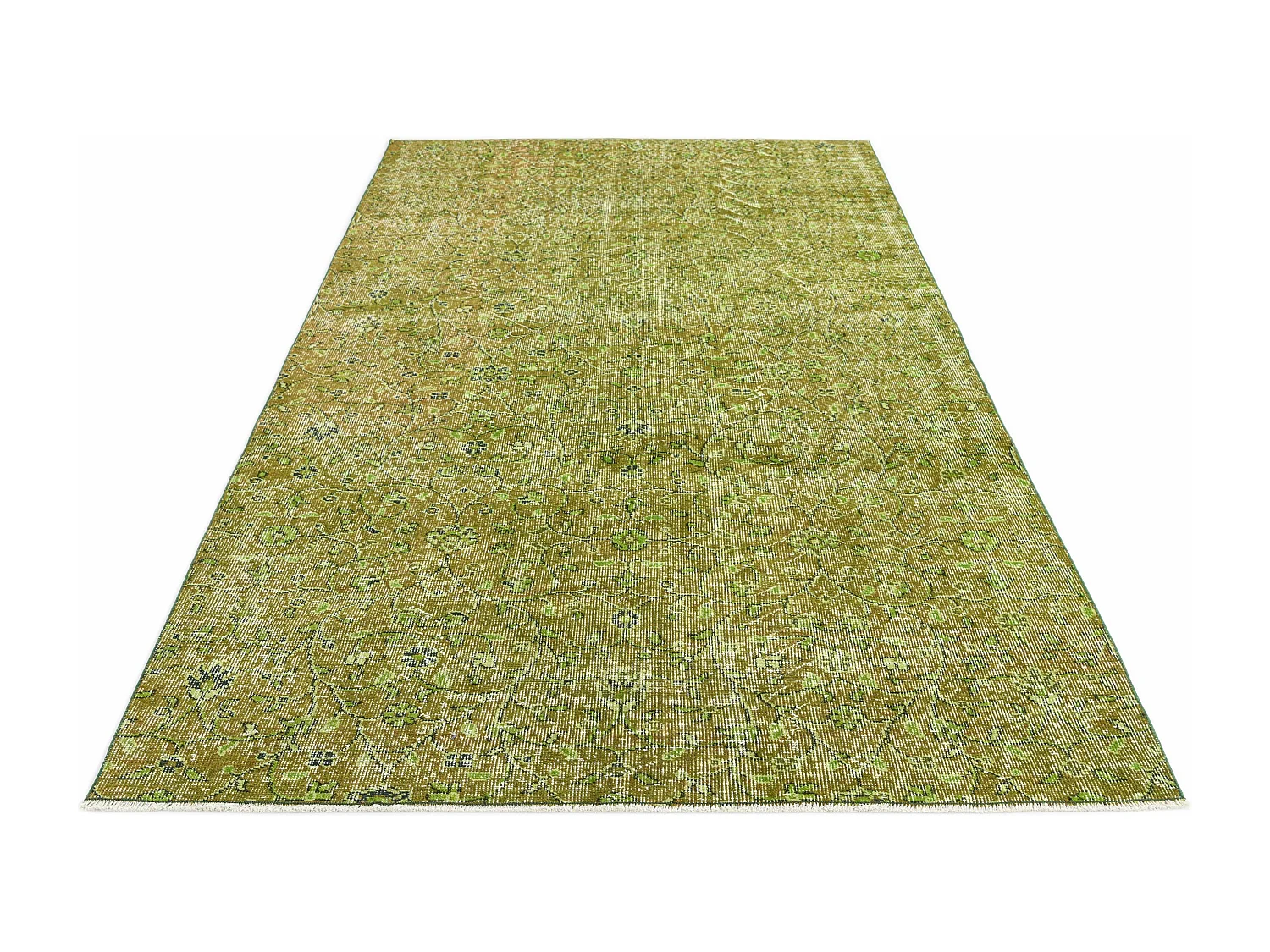 Tapis de laine 157x267 vert Ultra Vintage
