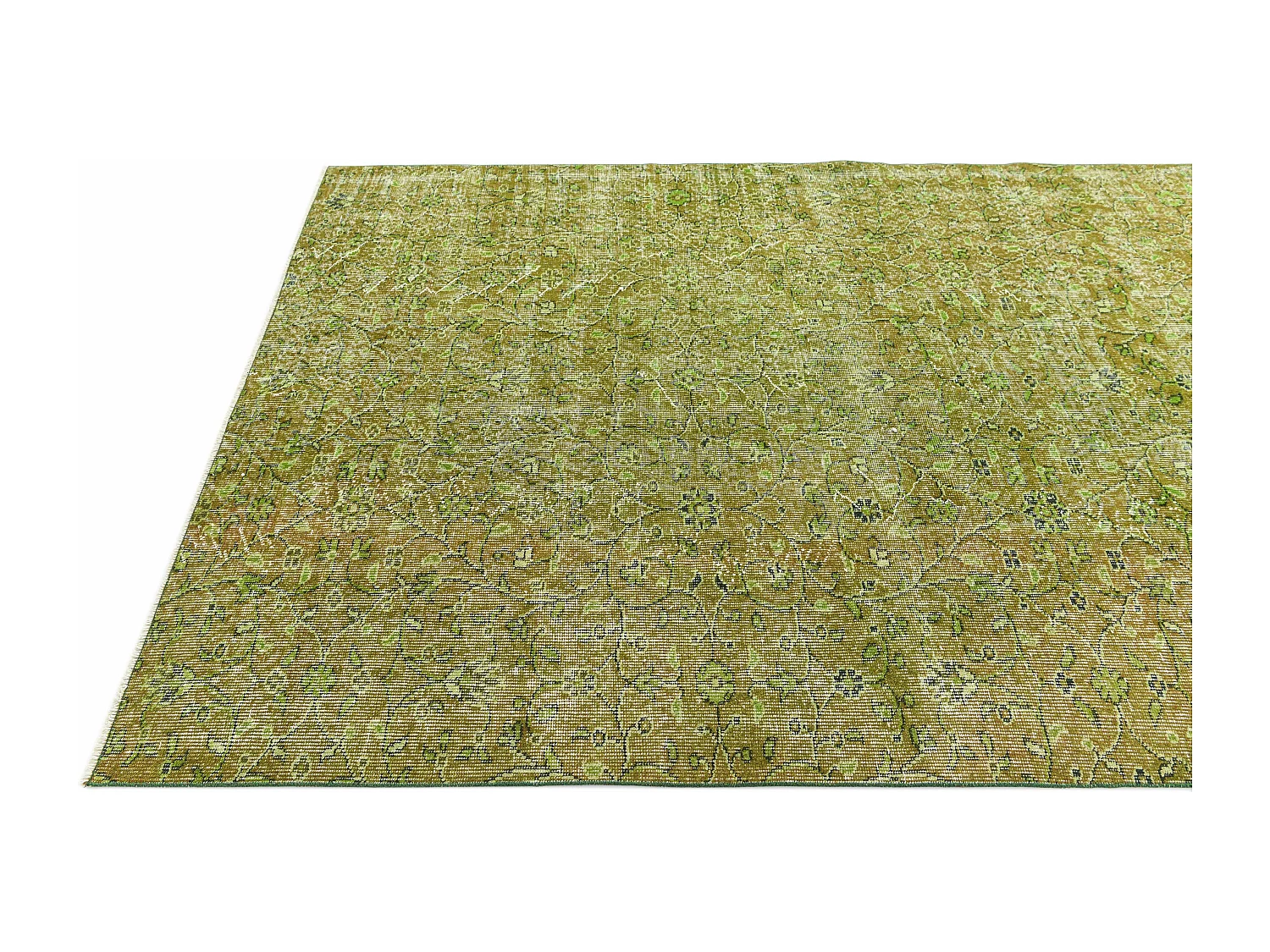 Tapis de laine 157x267 vert Ultra Vintage