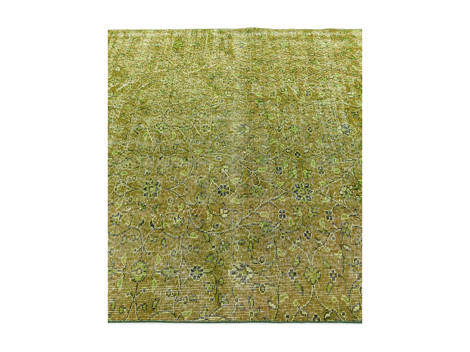 Tapis de laine 157x267 vert Ultra Vintage