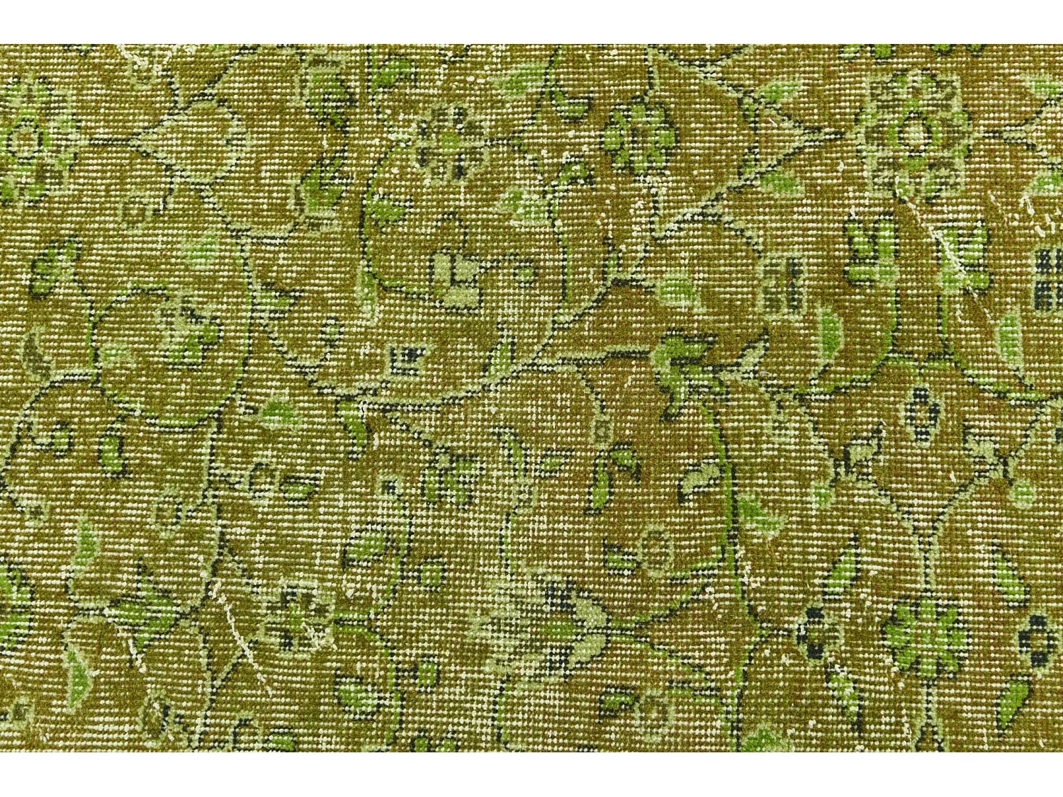 Tapis de laine 157x267 vert Ultra Vintage