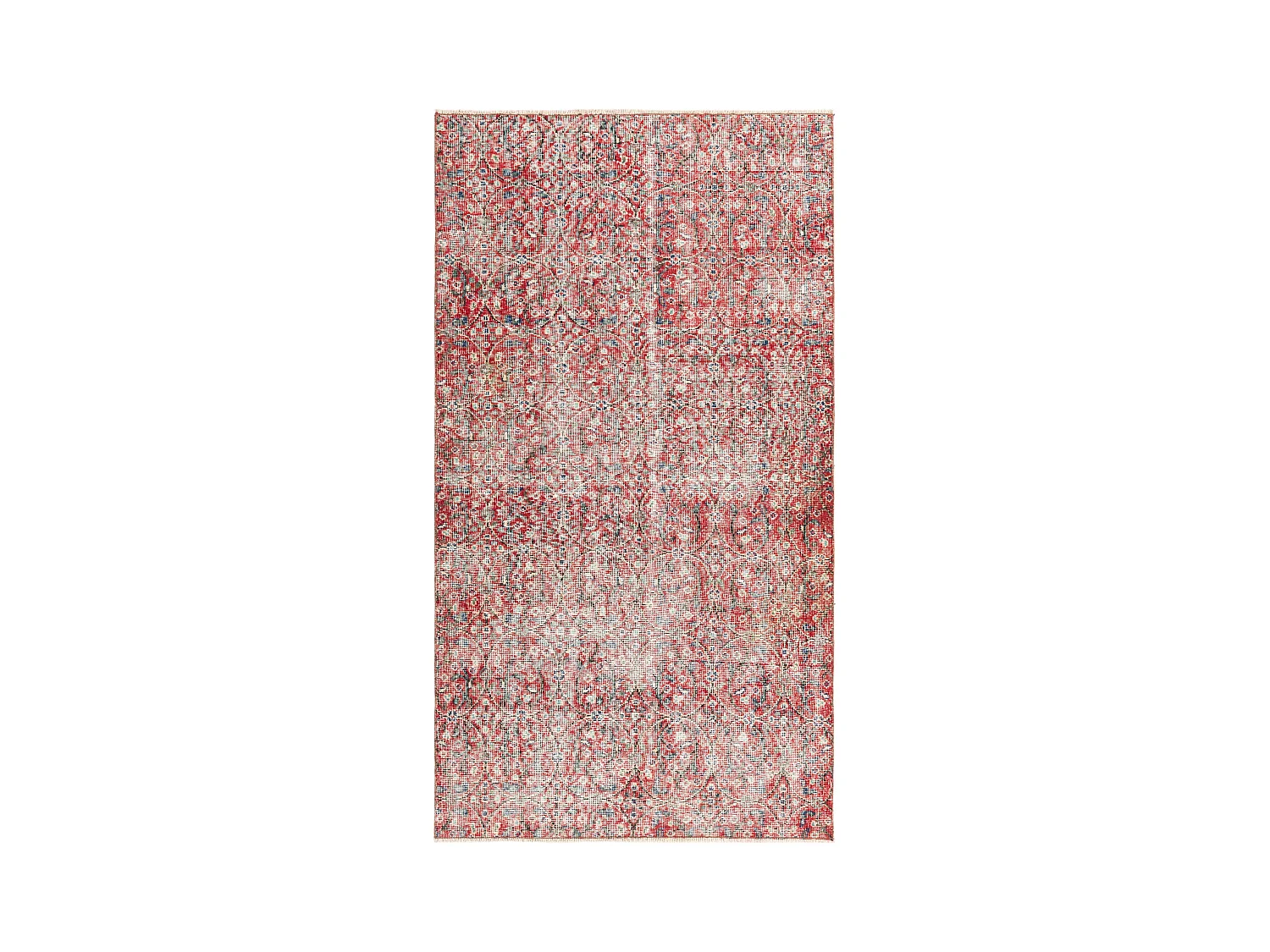 Tapis de laine 112x203 rouge Ultra Vintage